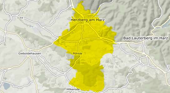 Immobilienpreisekarte Herzberg am Harz